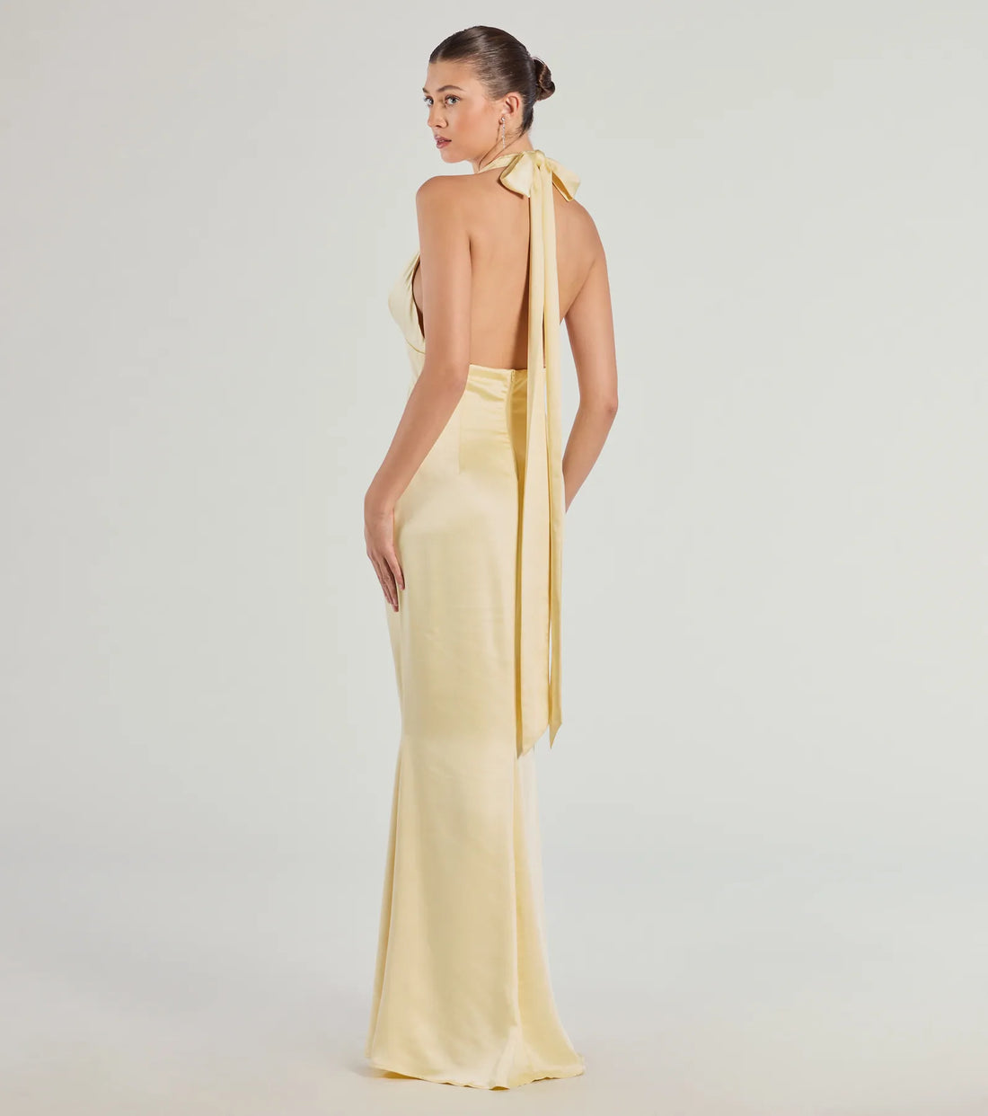 Erika Satin Maxi Dress