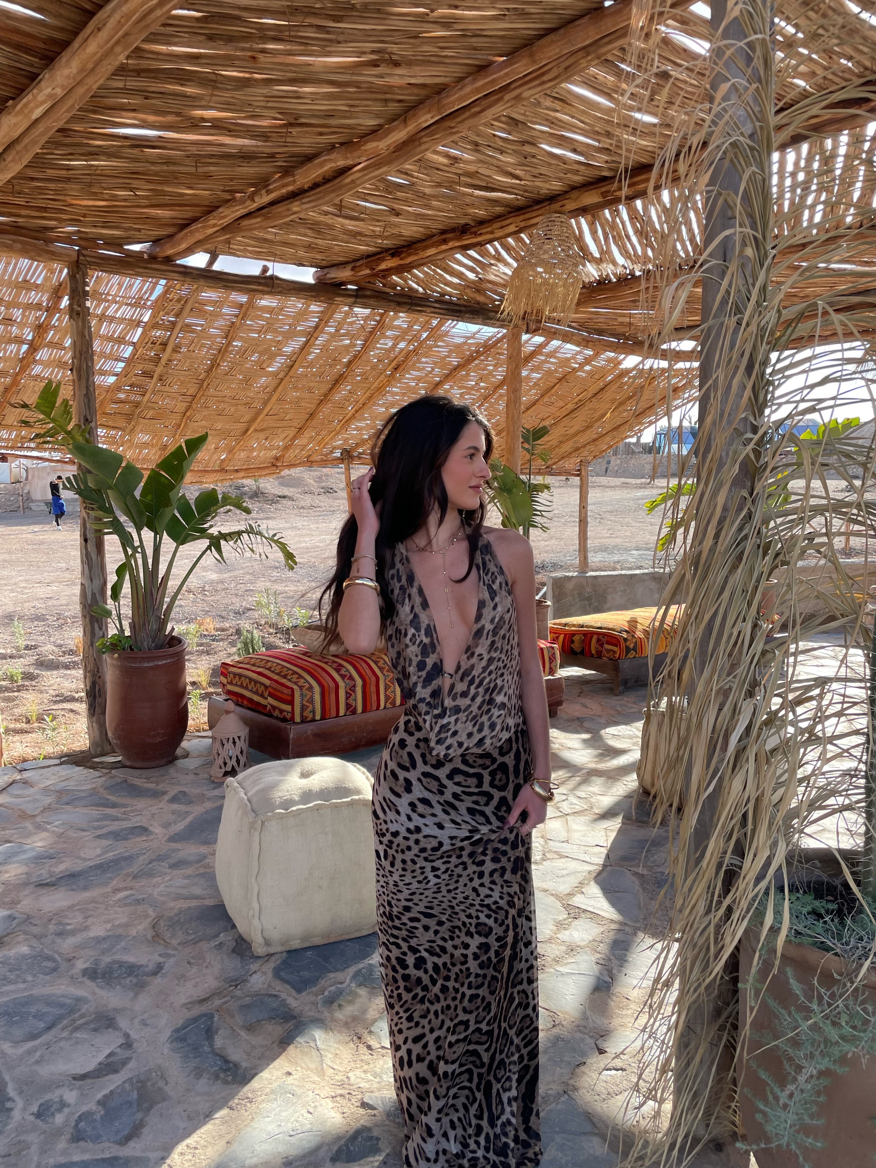 Columbine maxi dress
