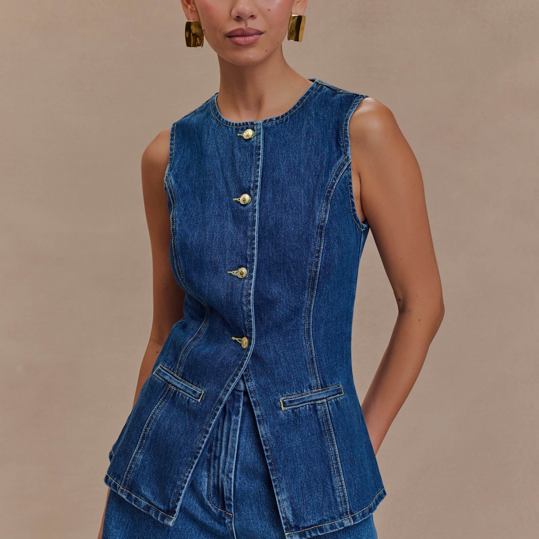 Gaby Denim Set