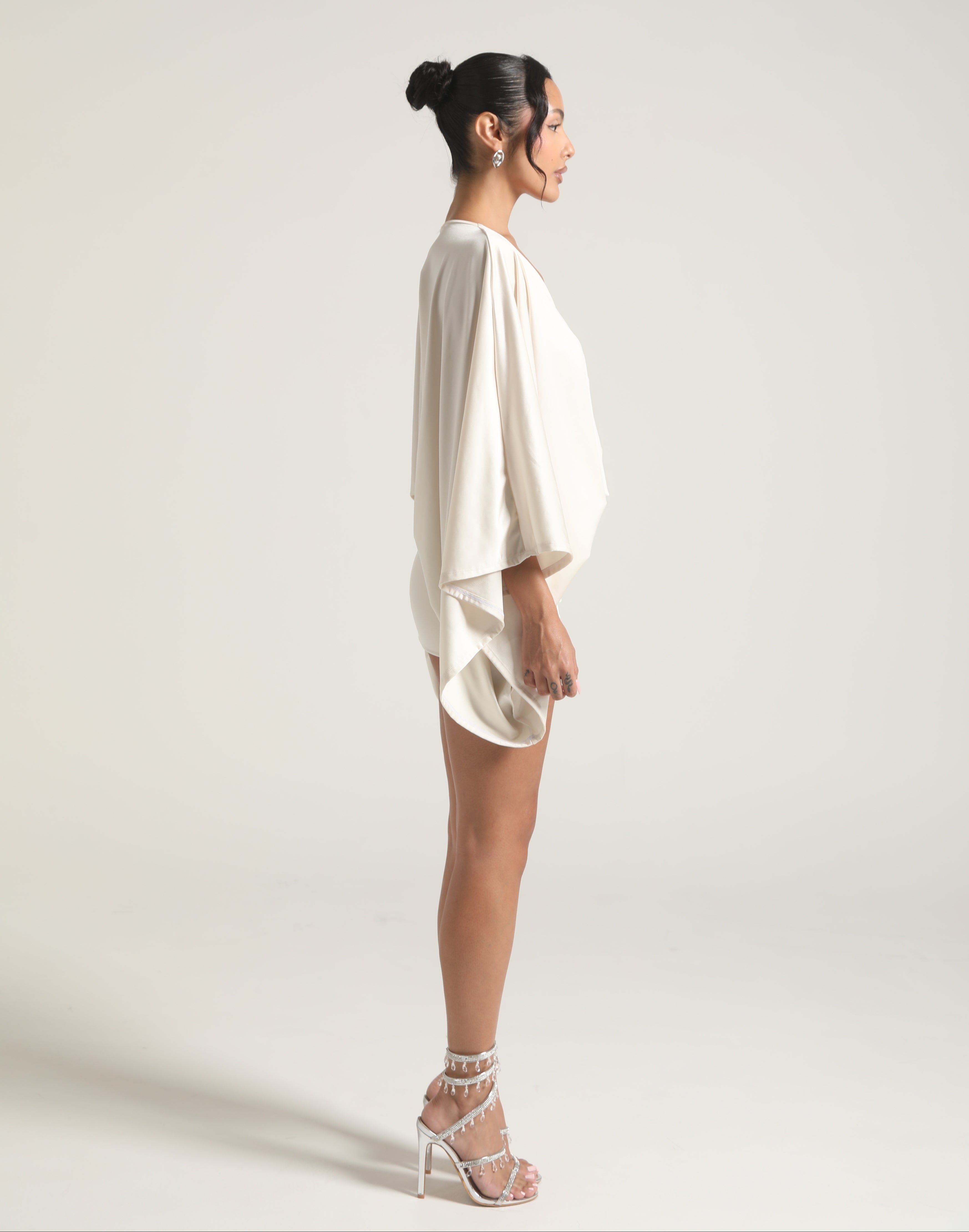 ISLA MINI DRESS - CHAMPAGNE