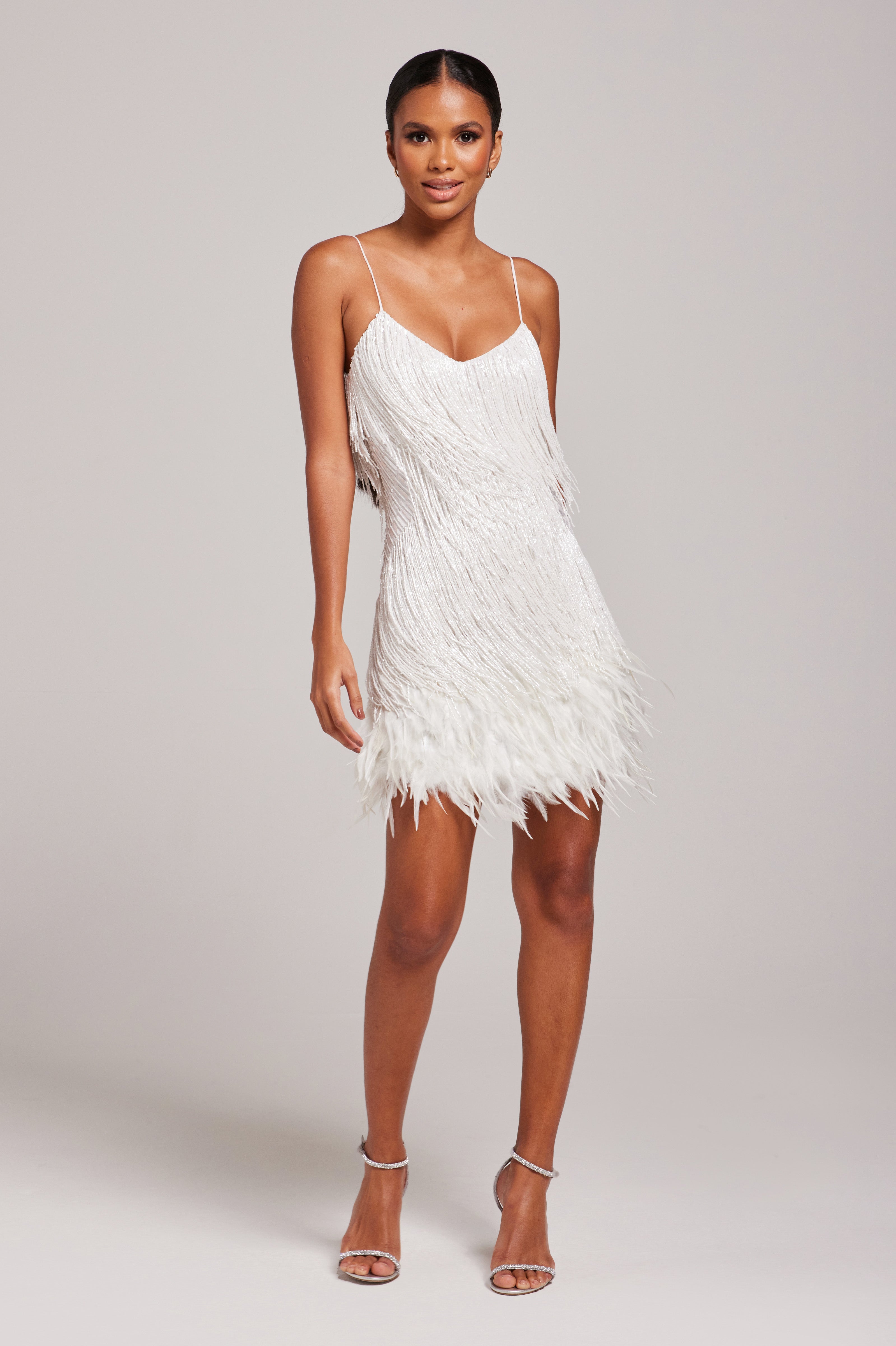 ALYA | SHORT FRINGED DRESS