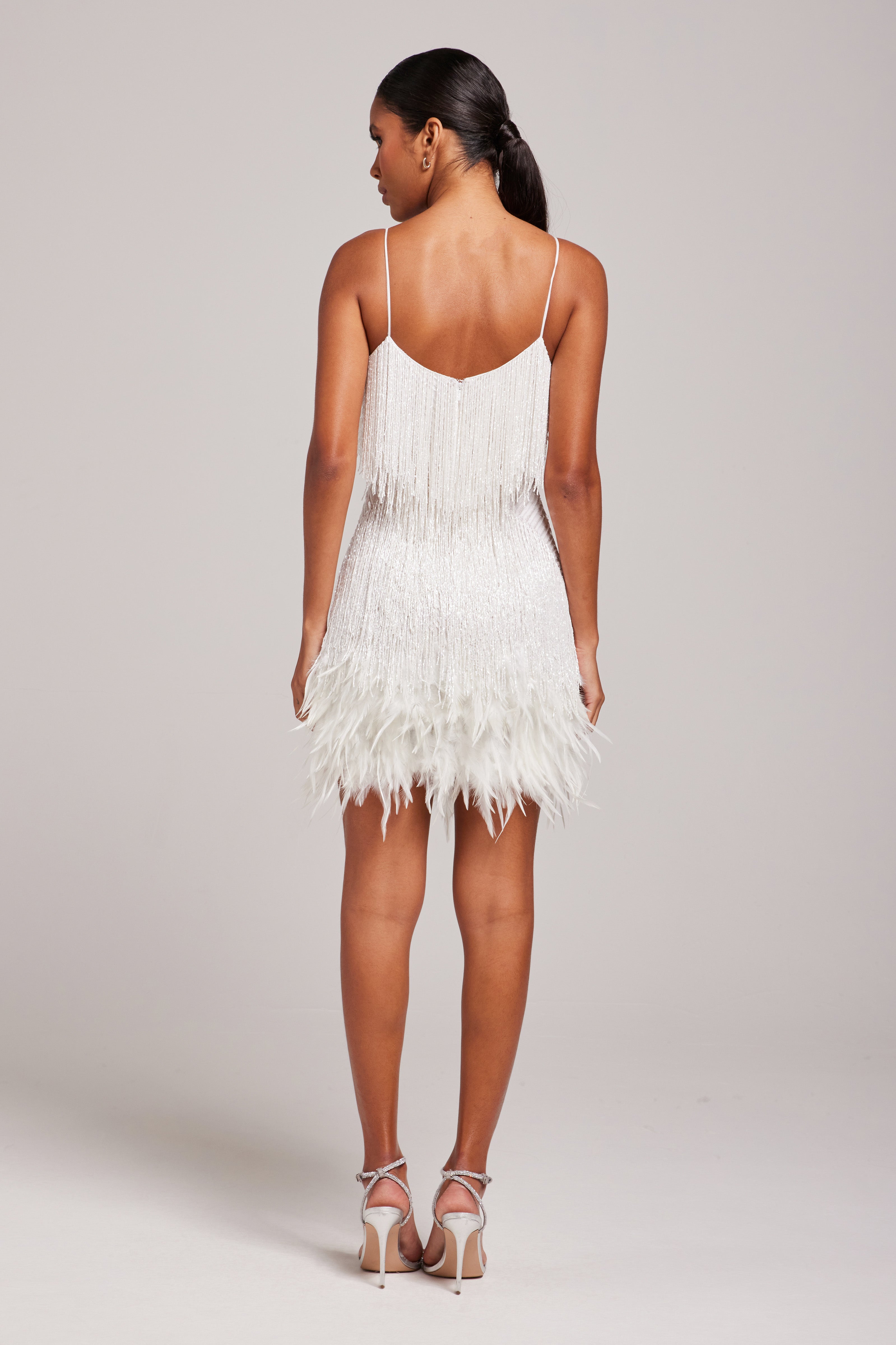 ALYA | SHORT FRINGED DRESS