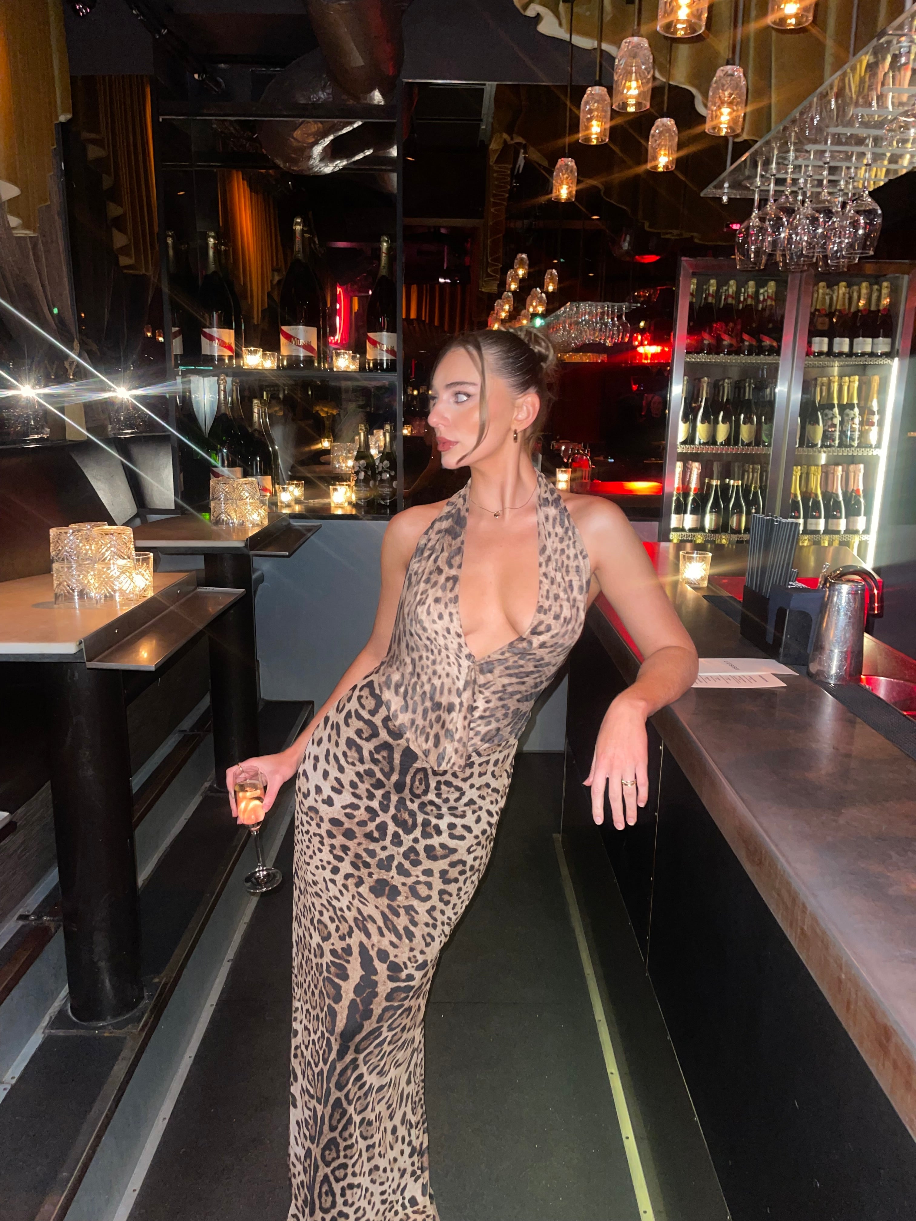 Columbine maxi dress