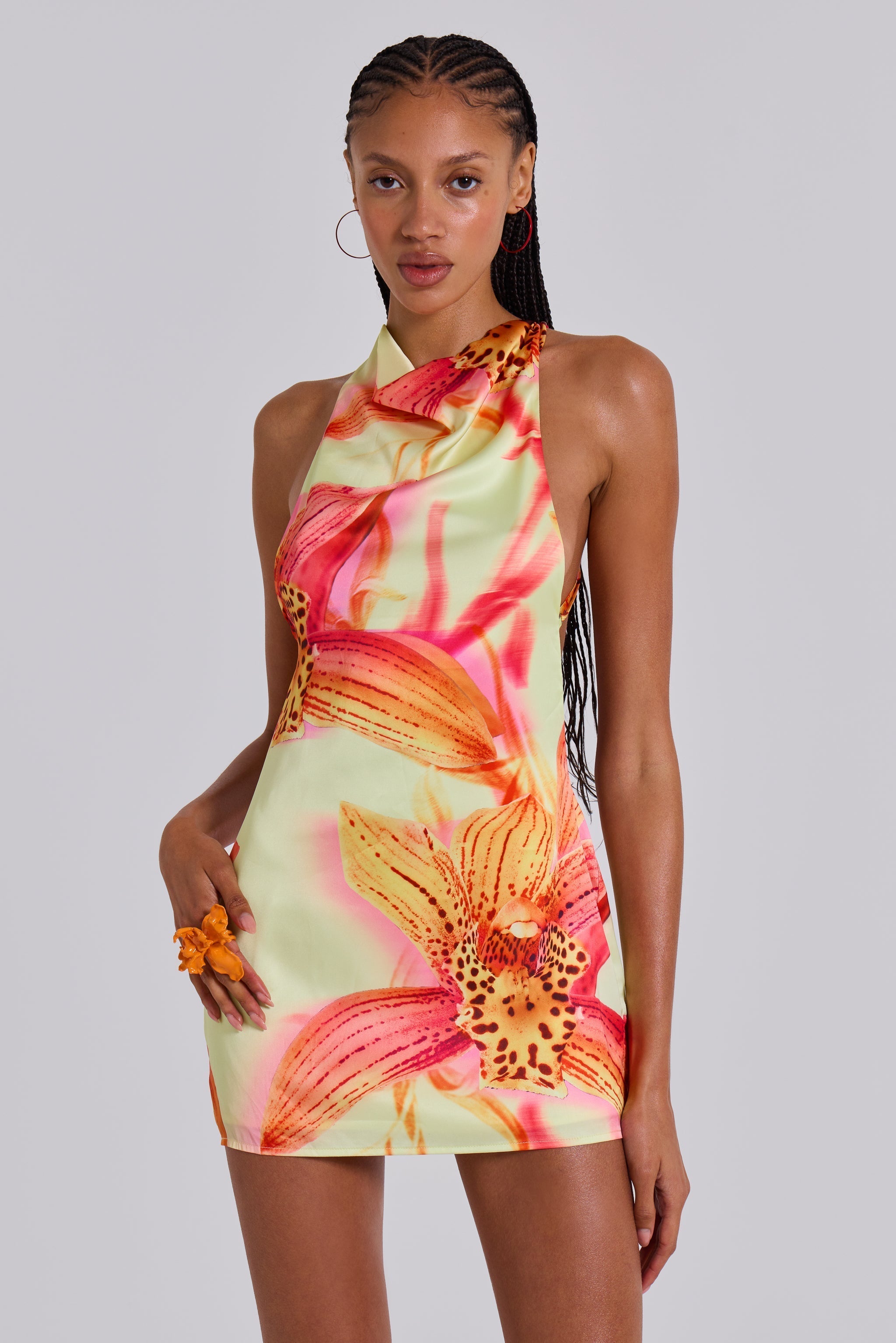 Lucia Backless Mini Dress