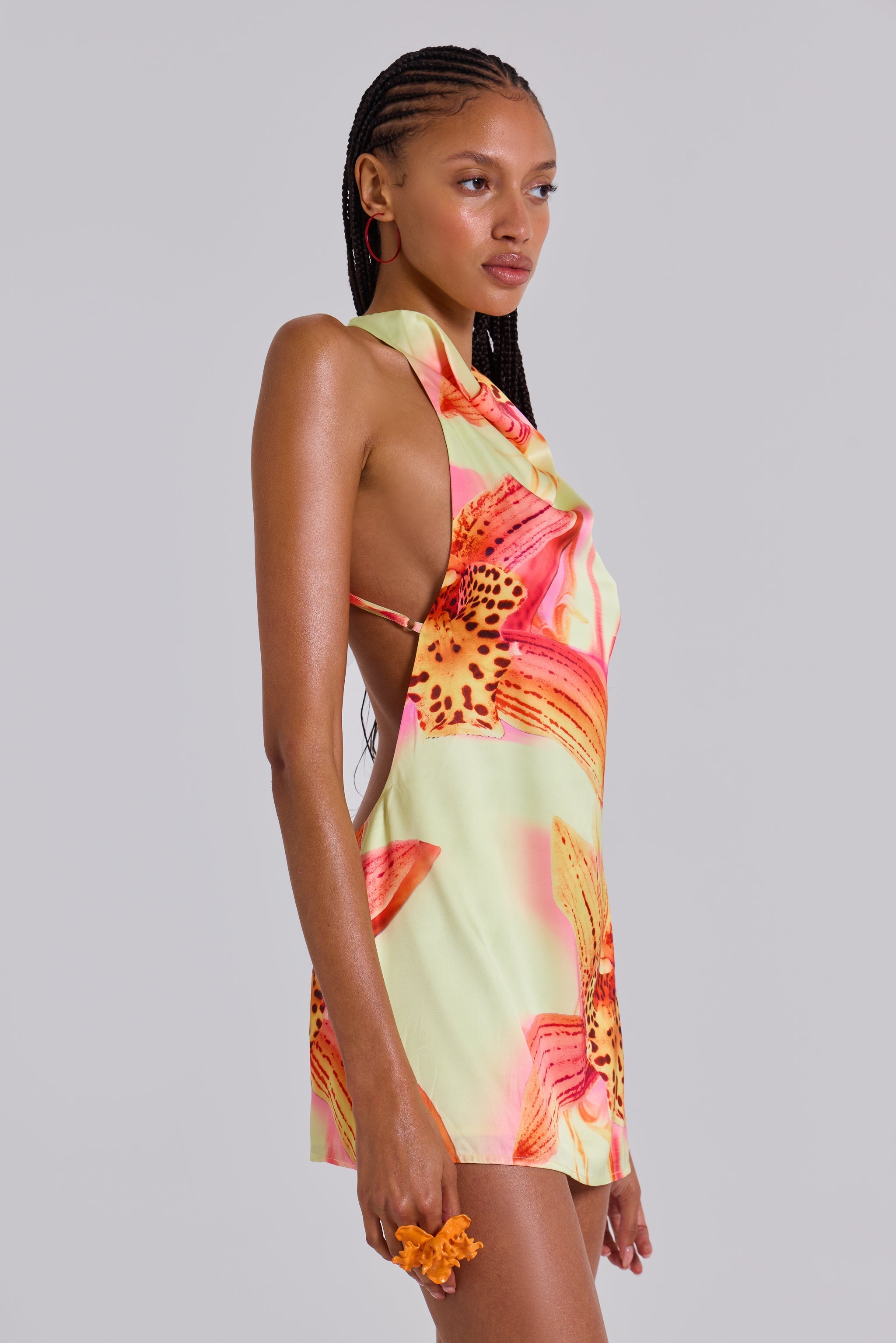 Lucia Backless Mini Dress