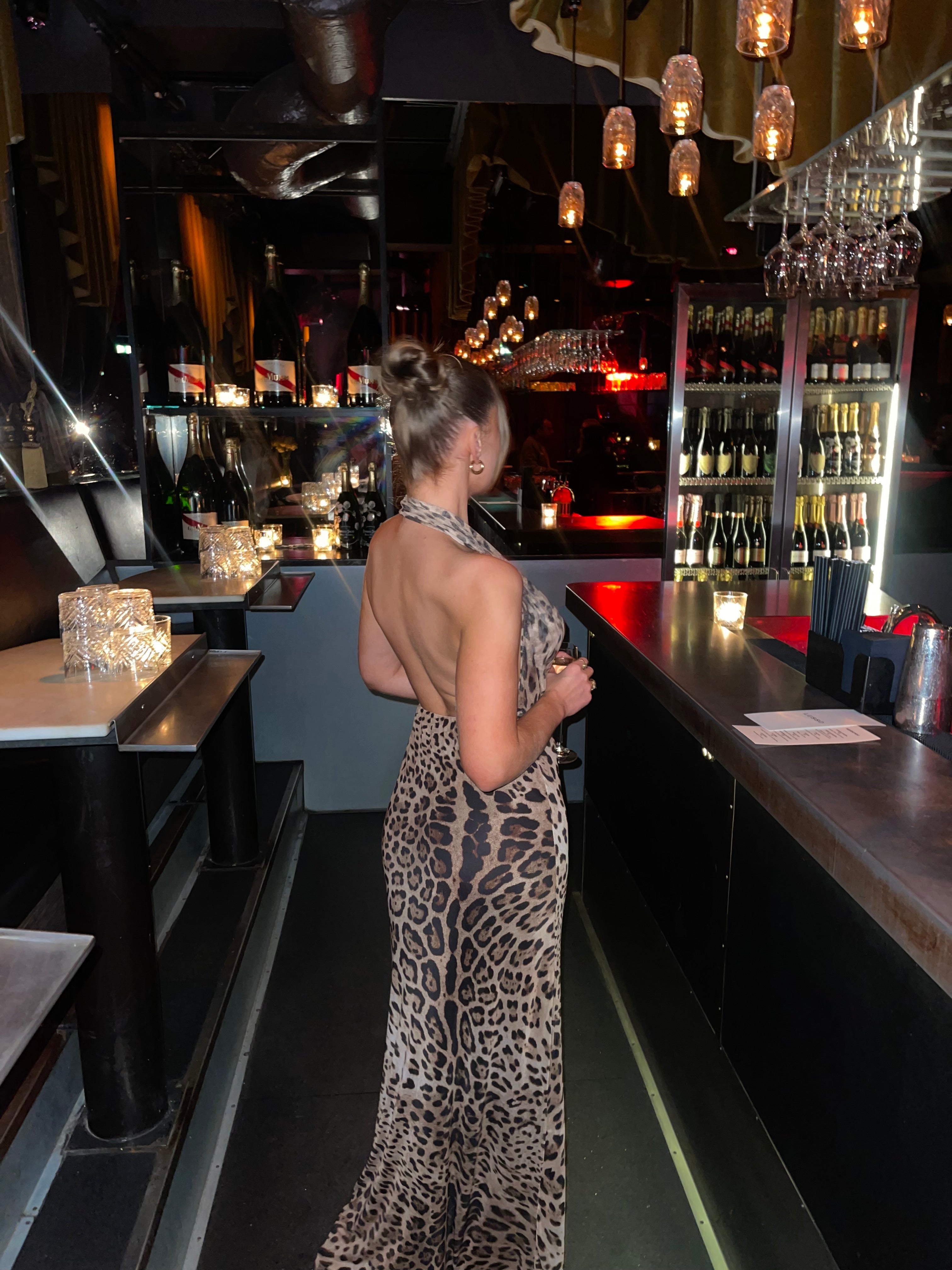 Columbine maxi dress