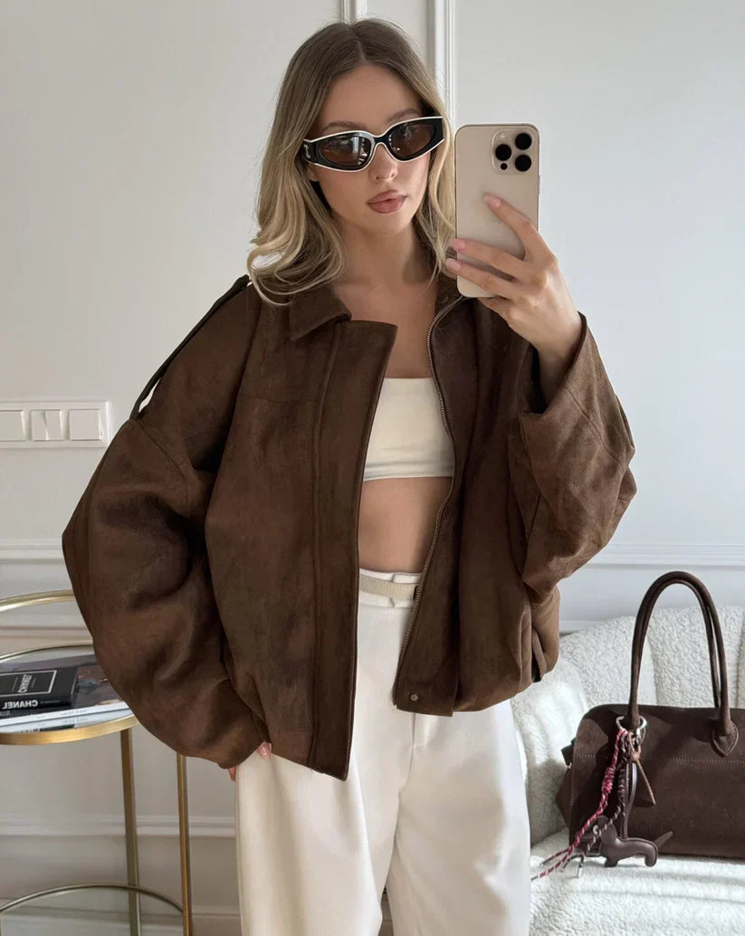 Elina Suede Jacket