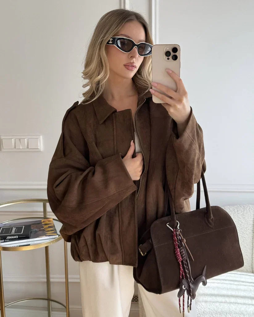 Elina Suede Jacket
