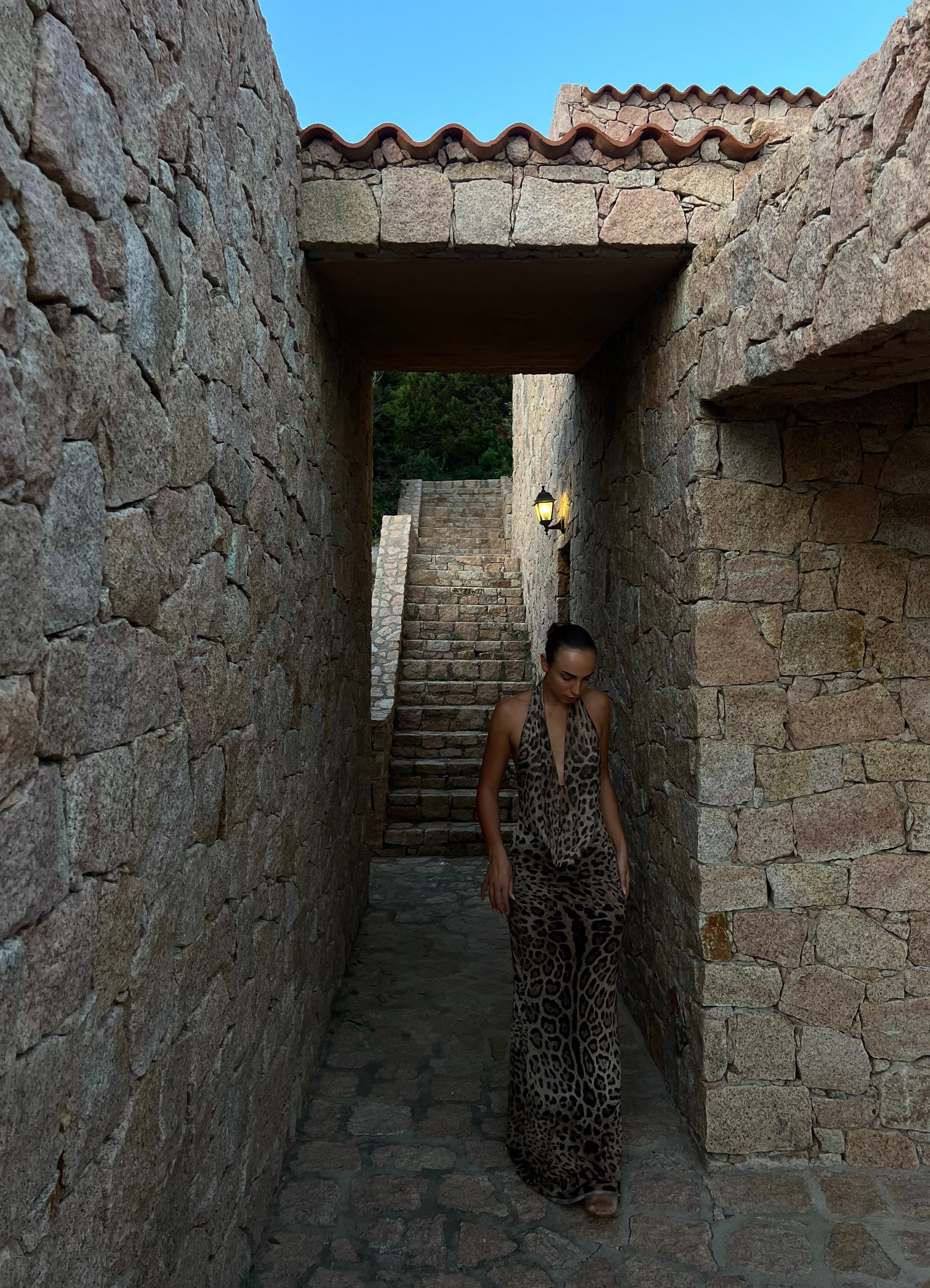 Columbine maxi dress