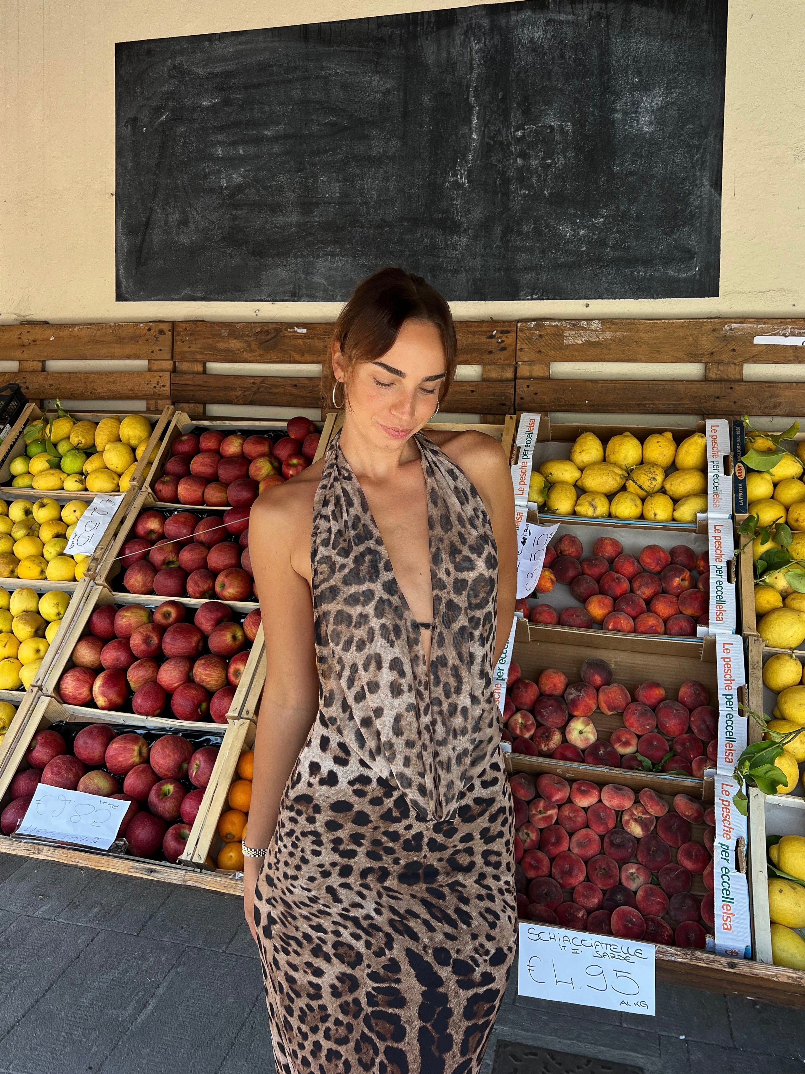 Columbine maxi dress