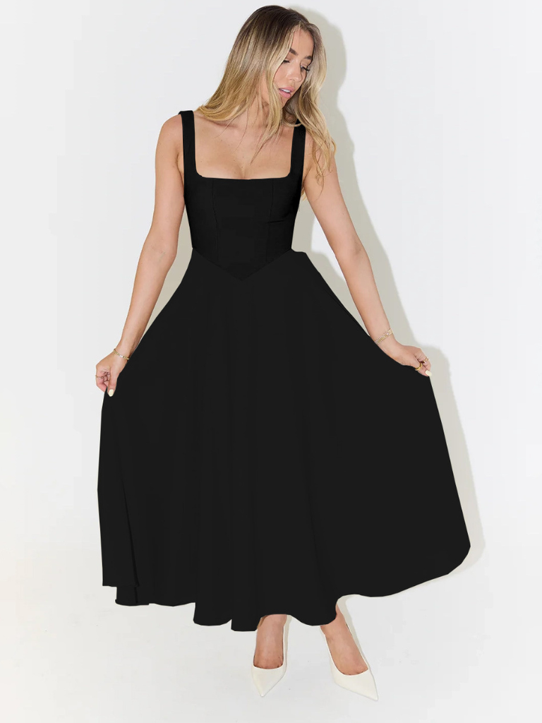 Solène | Elegant Midi Dress