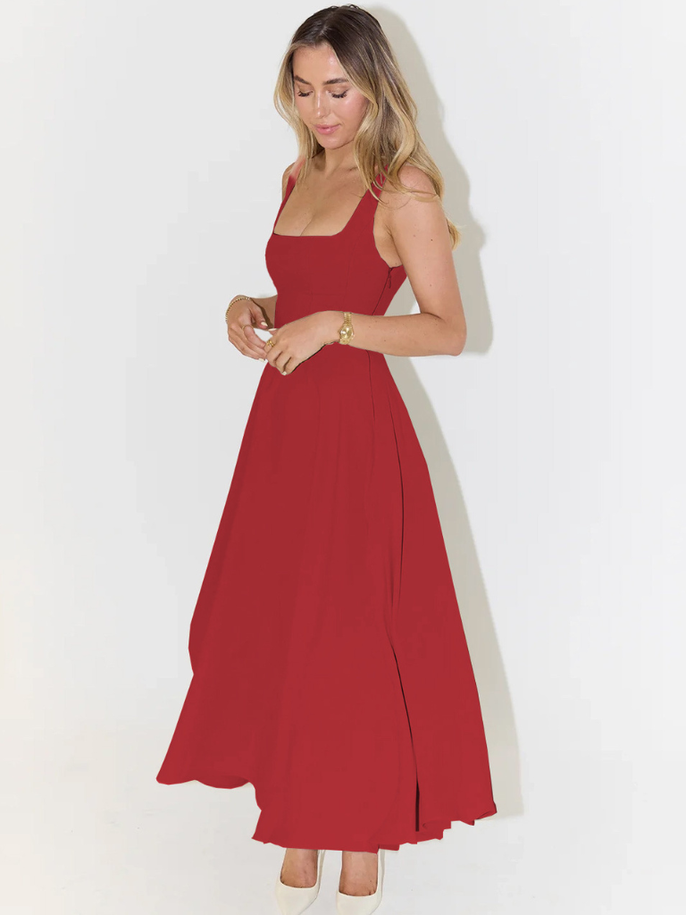 Solène | Elegant Midi Dress