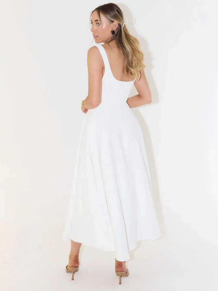 Solène | Elegant Midi Dress