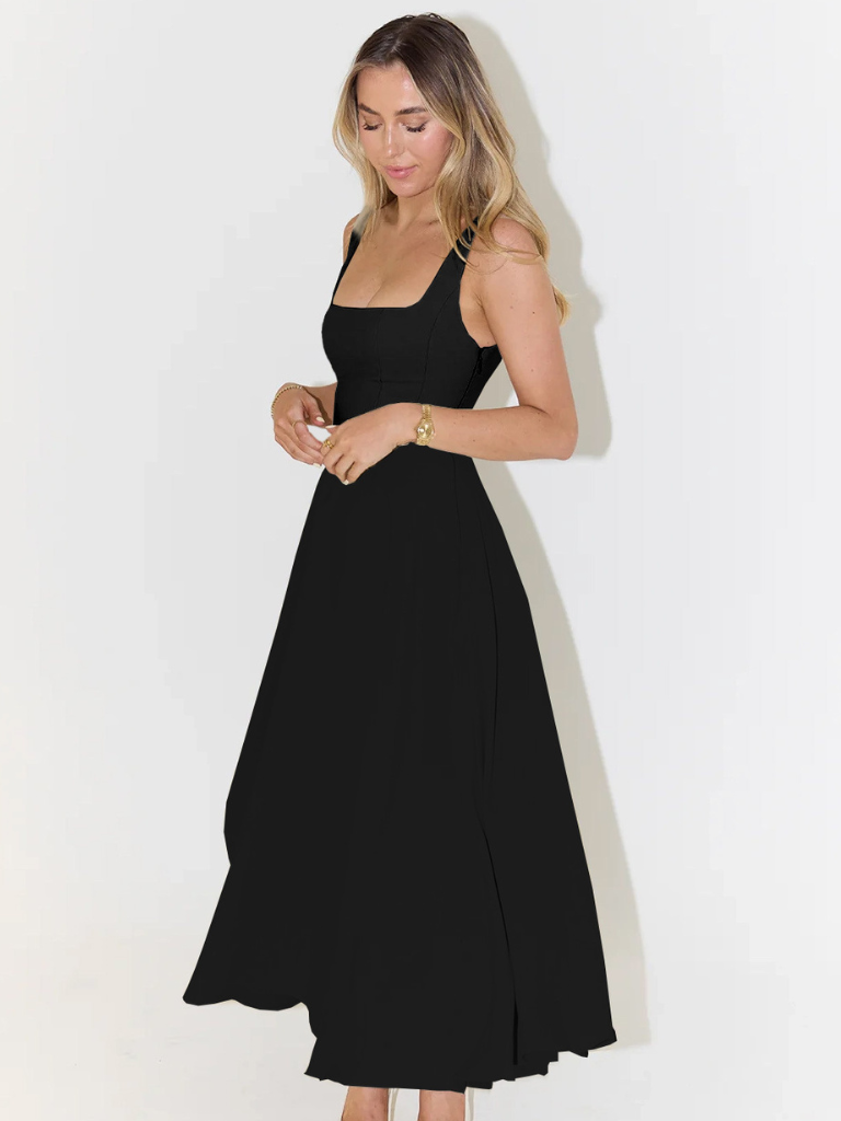 Solène | Elegant Midi Dress
