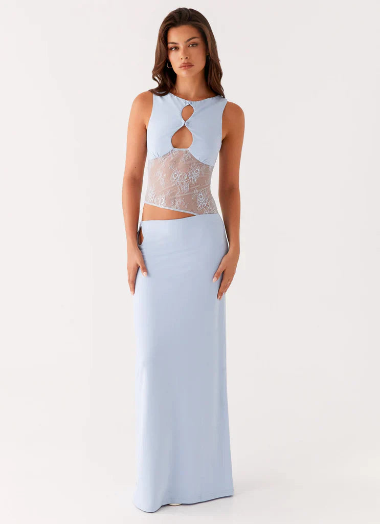 Nora | Lace Cut Dress