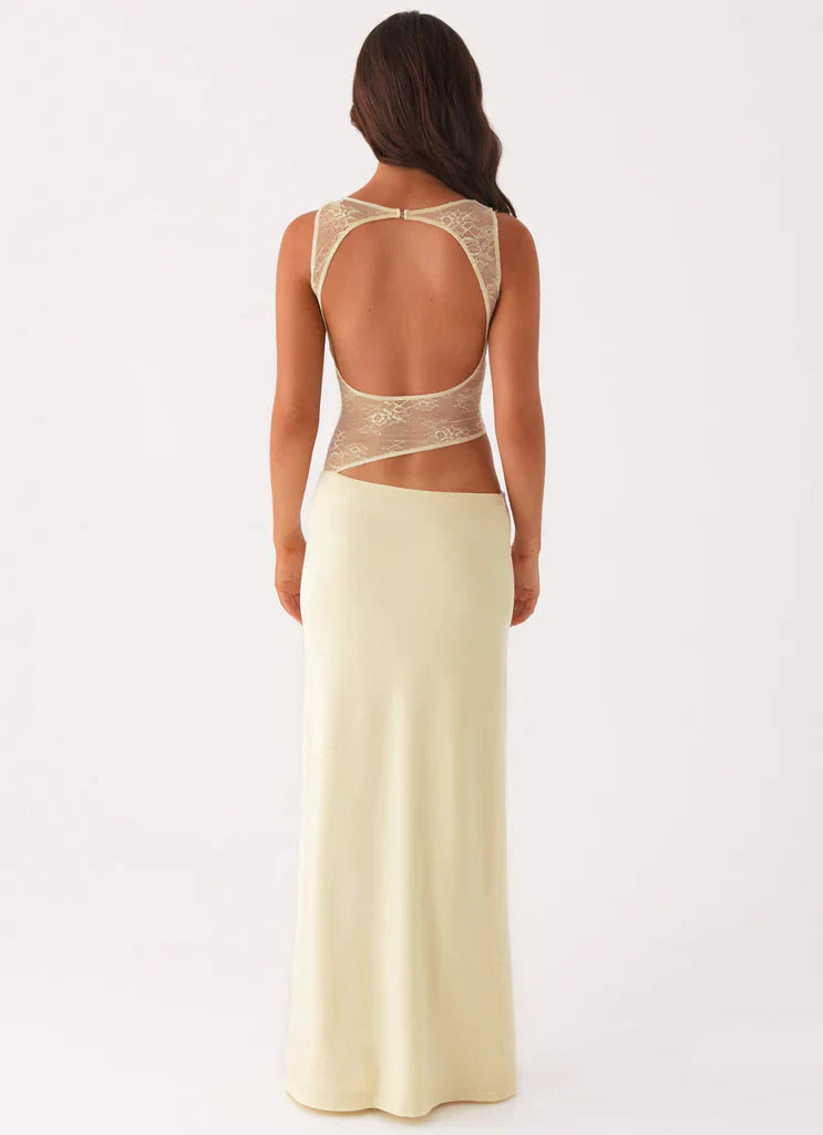 Nora | Lace Cut Dress