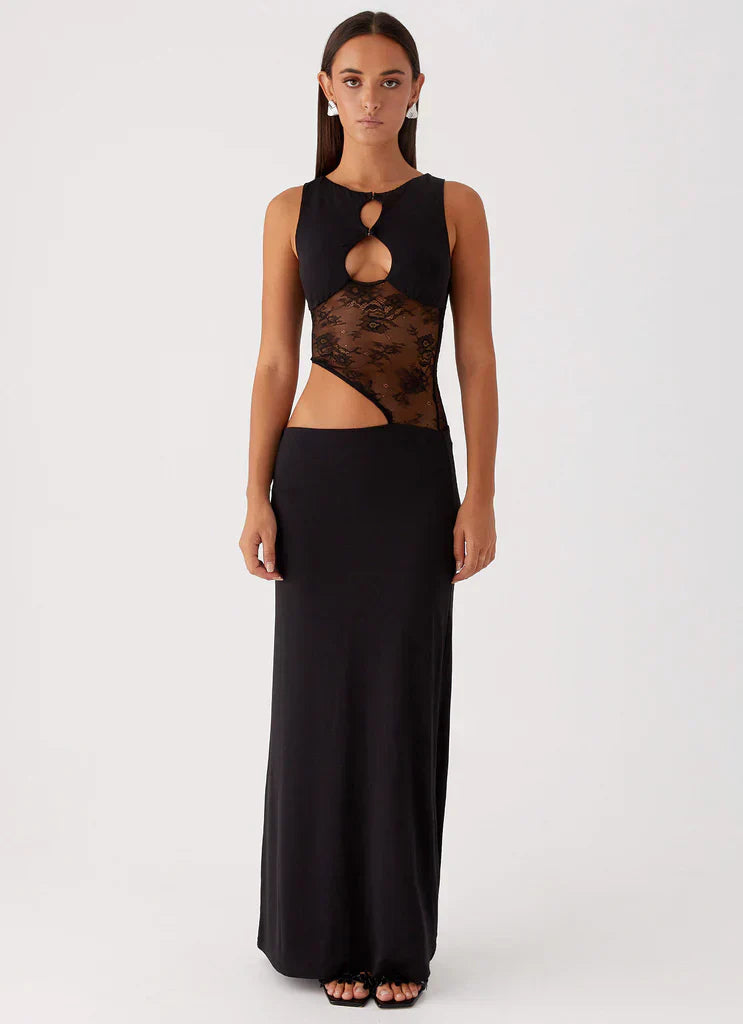 Nora | Lace Cut Dress