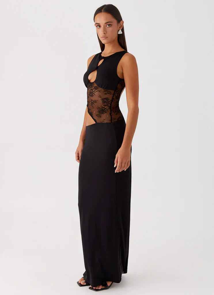 Nora | Lace Cut Dress