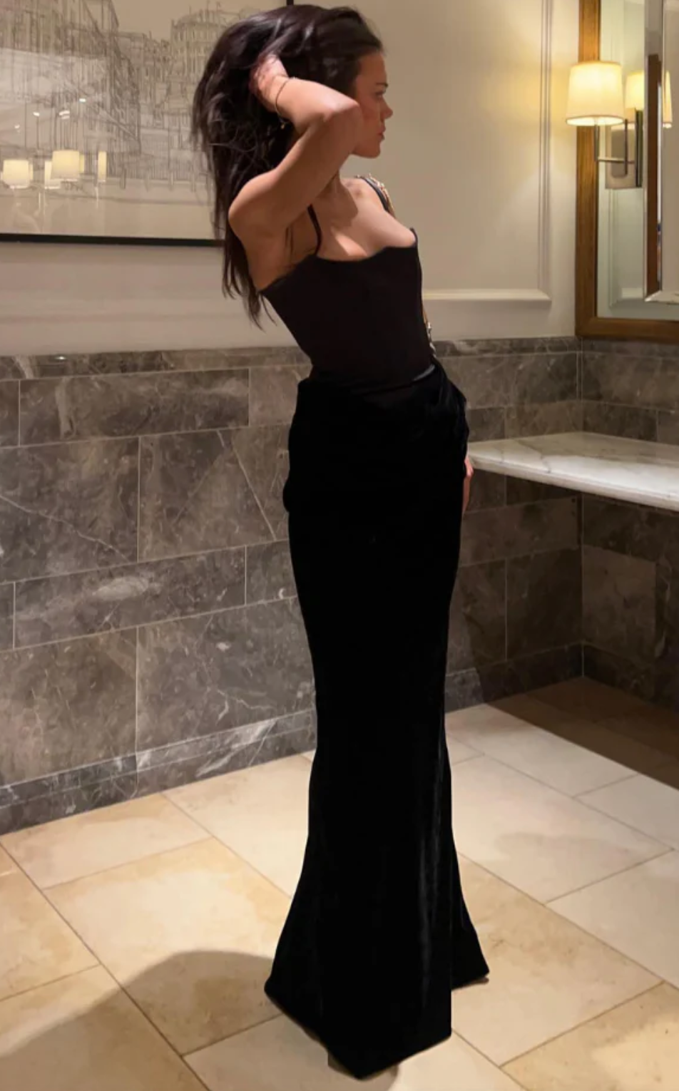 Margot - Black Maxi Dress