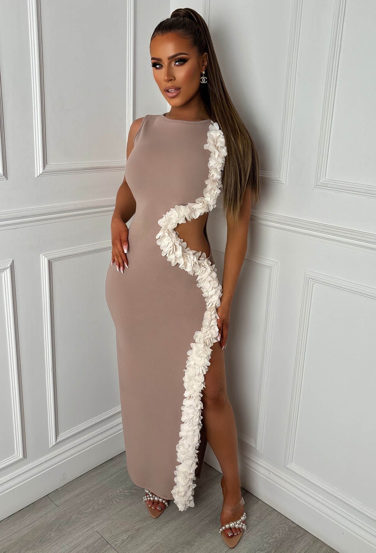 Sanna | Cut Out Maxi Dress