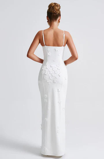 Mina - Appliqué Maxi Dress