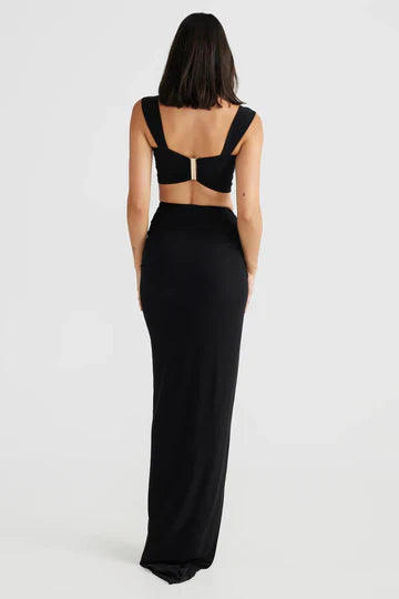 Violetta - Cut-Out Maxi Skirt Set