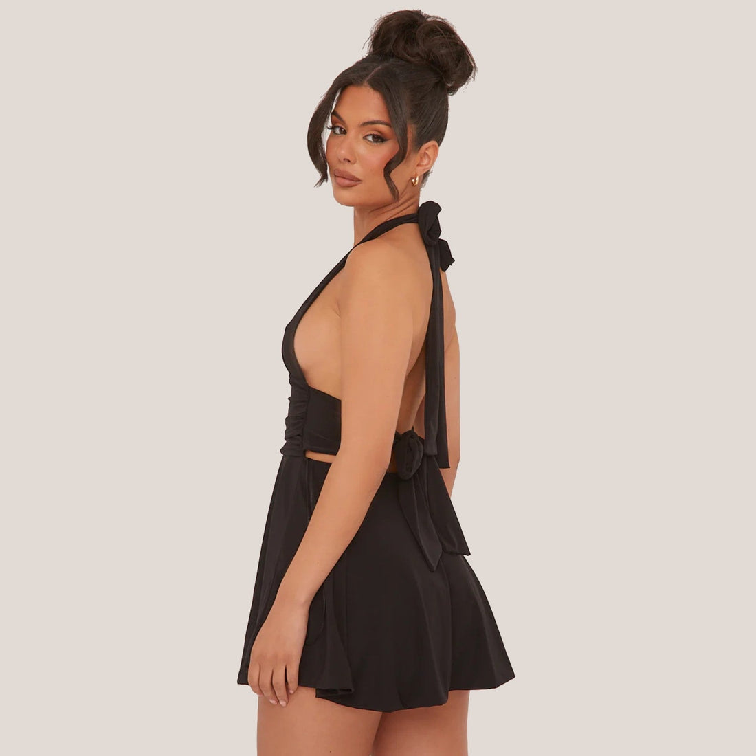 Halter Mini Dress
