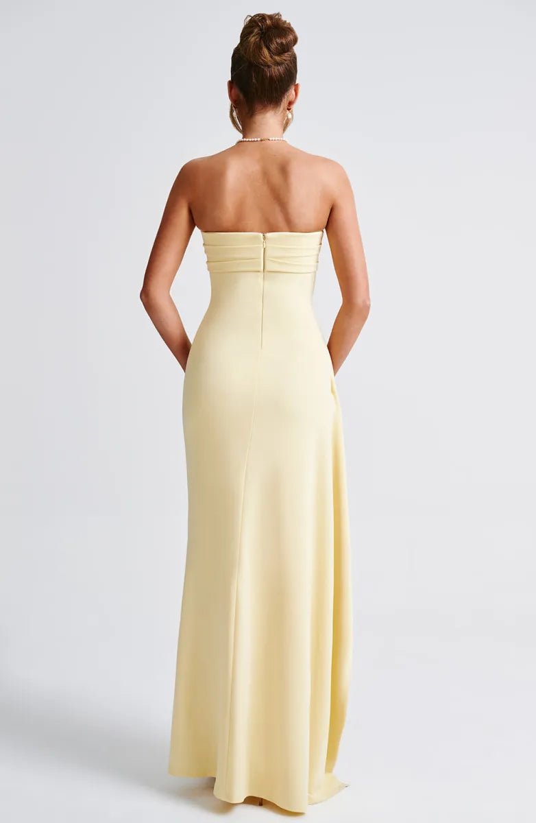Melissa - Maxi Dress - Lemon