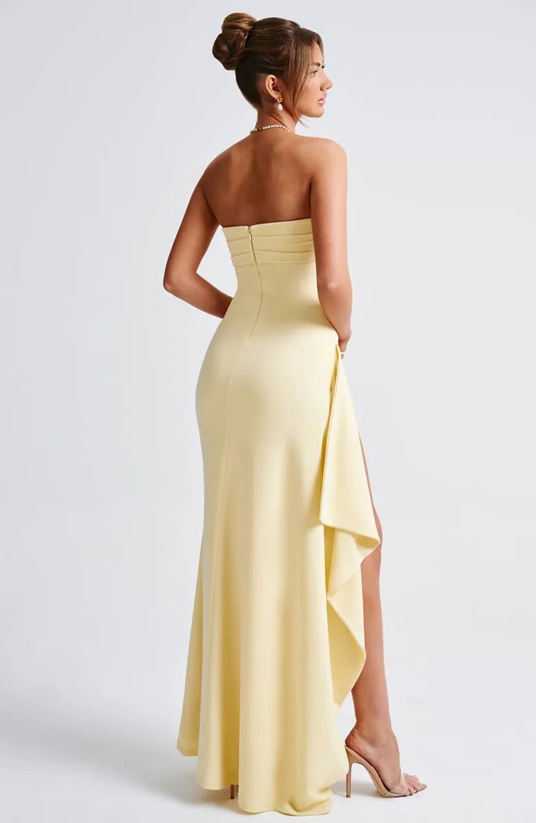 Melissa - Maxi Dress - Lemon