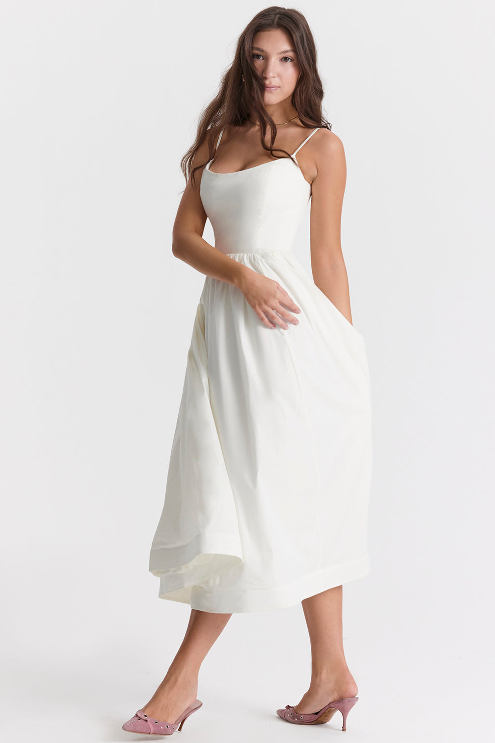 Samara - Corset Midi Dress