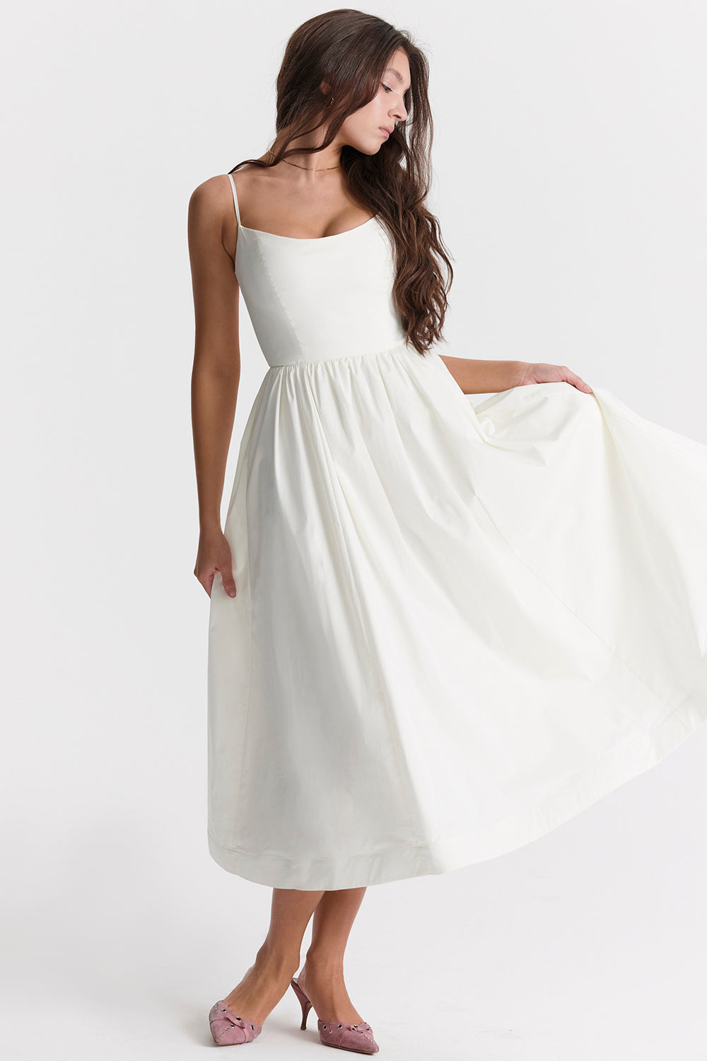Samara - Corset Midi Dress