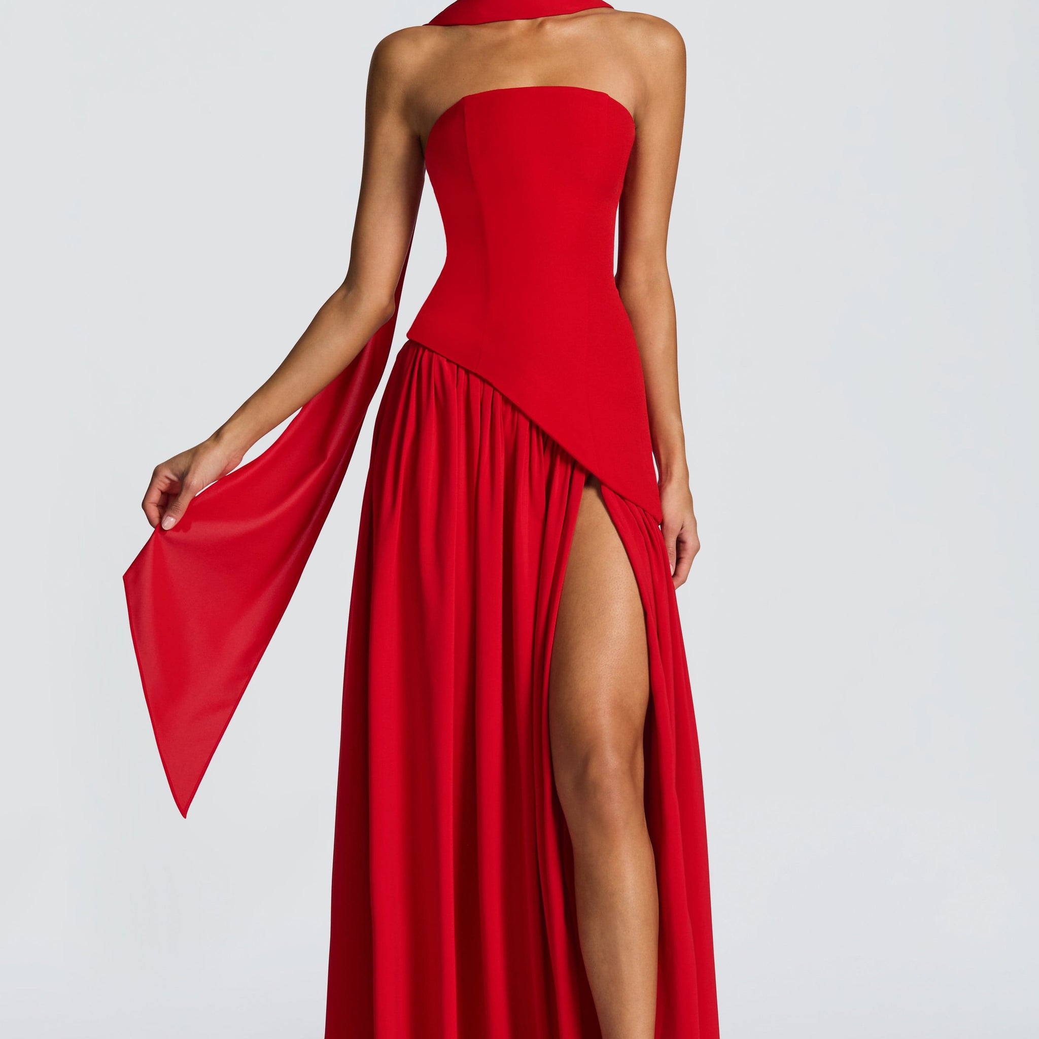 Maliyah Maxi Dress - Red