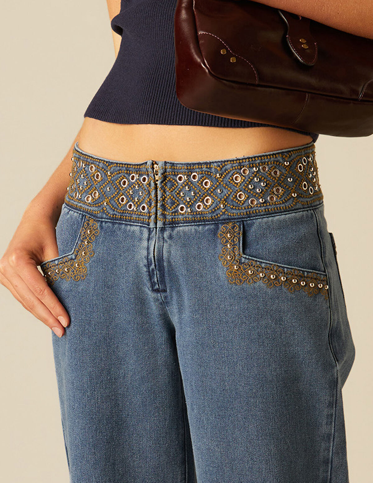 Aveline Stitch Jeans
