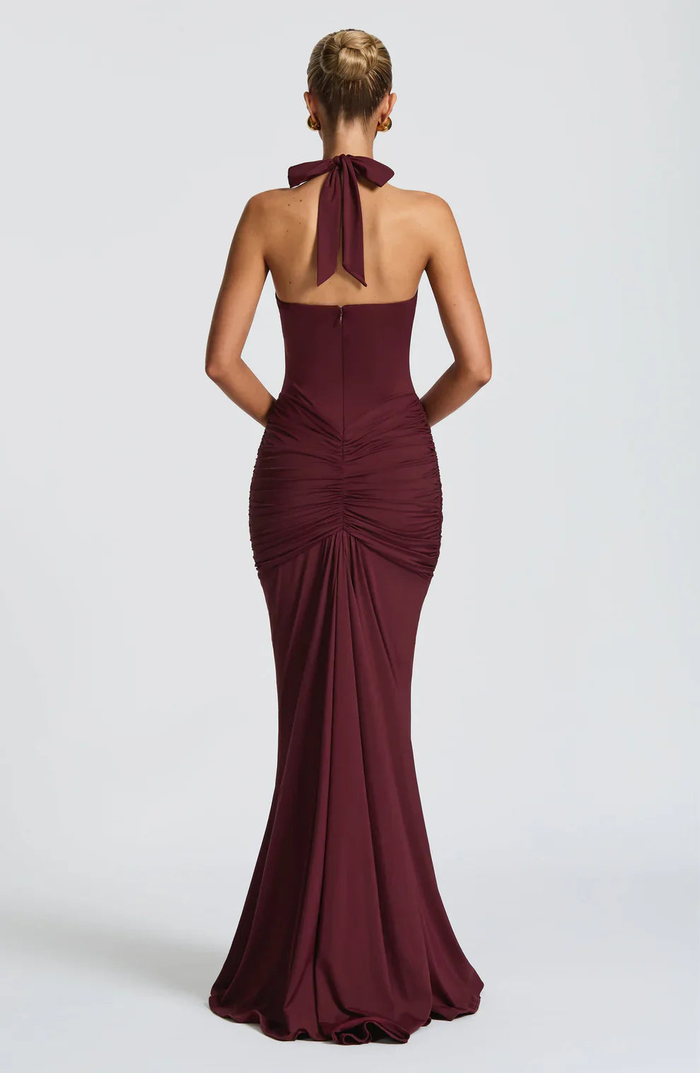 Bernadette - Draped Jersey Maxi Dress