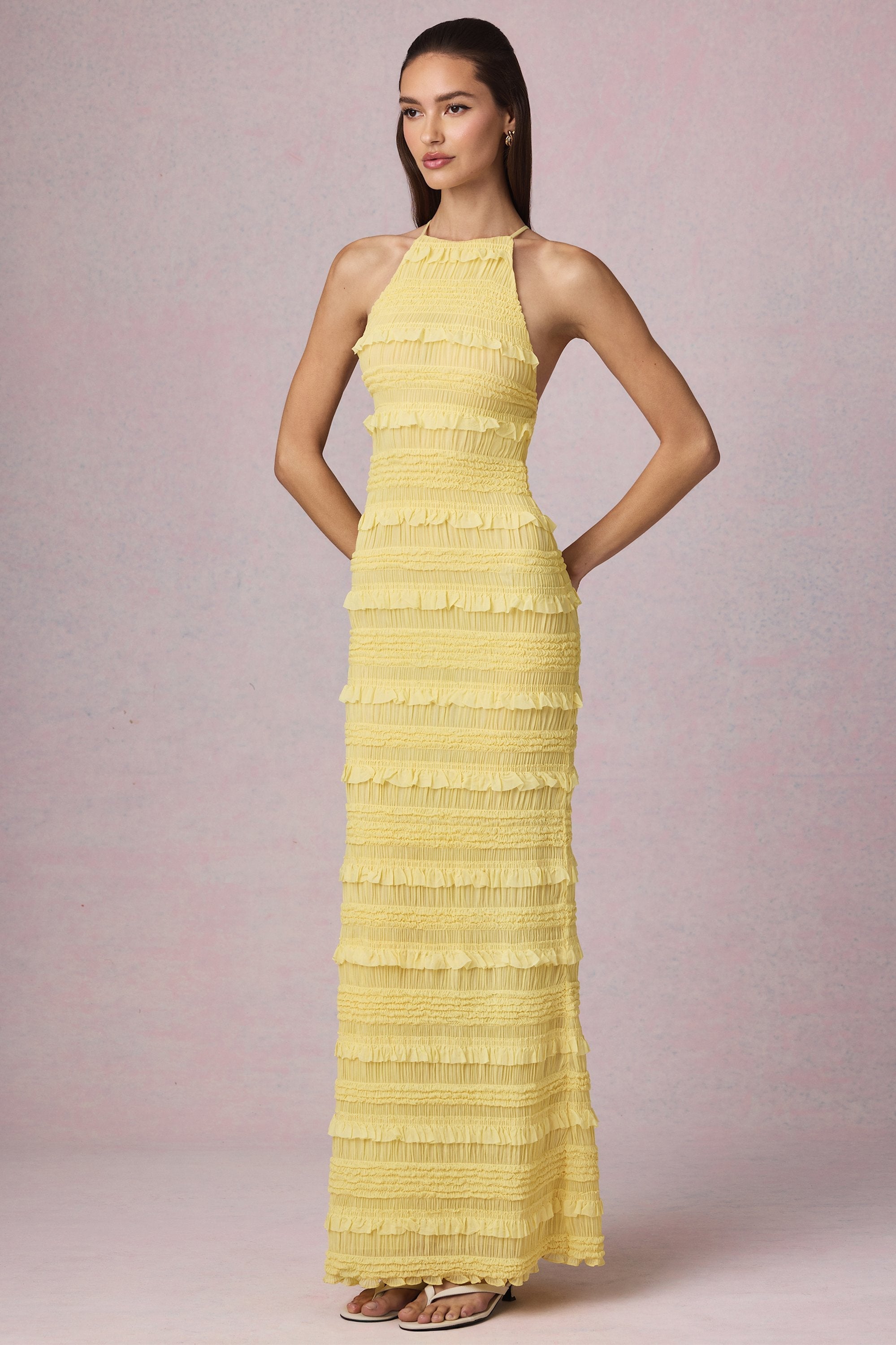 Tove Ruffled Maxi Dress